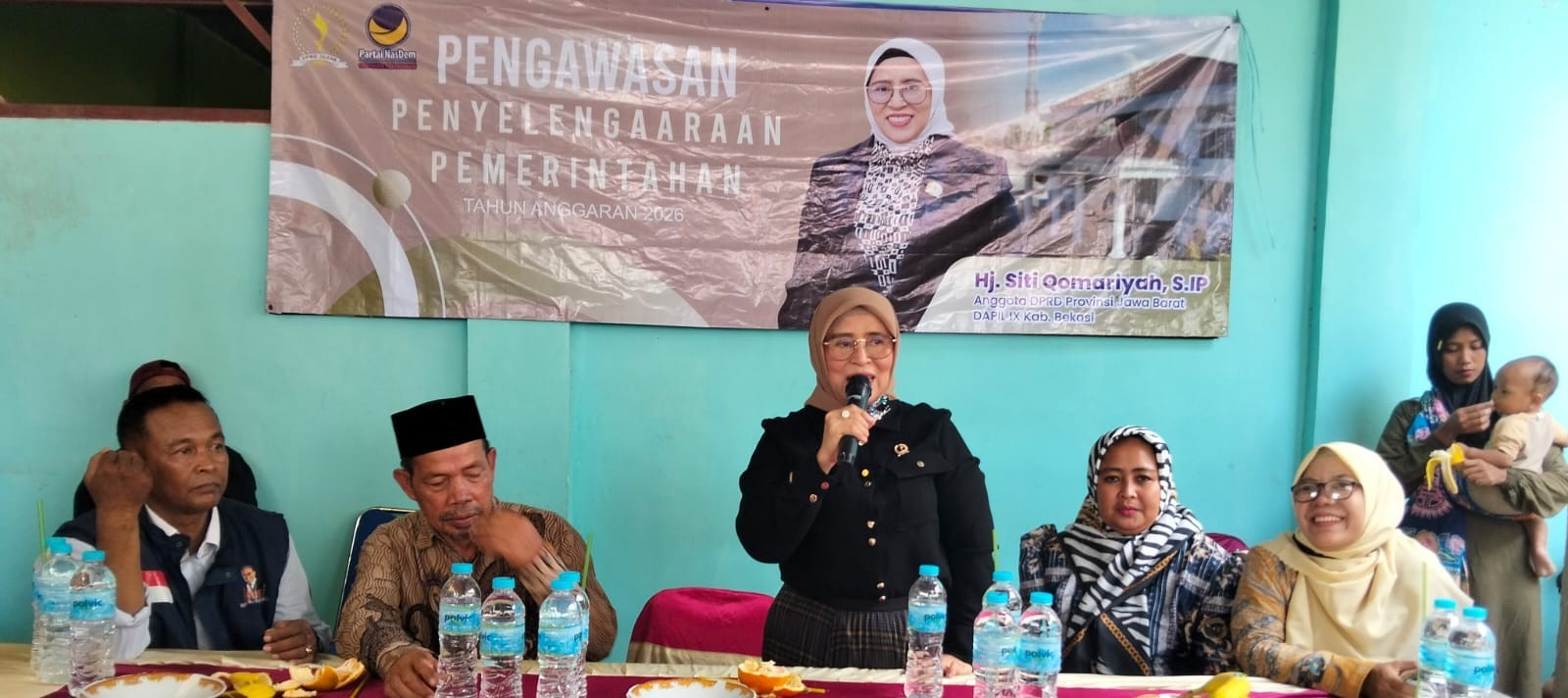 Di Sukaringin, Siti Qomariyah Tegaskan Pengawasan sebagai Pilar Stabilitas Pemerintahan Desa
