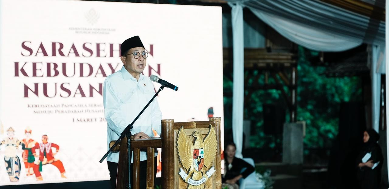 Menbud Fadli Zon: Kebudayaan Jadi Daya Hidup Bangsa Menuju Peradaban Nusantara Berkelanjutan