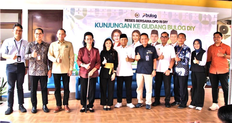 Antisipasi Lonjakan Harga Jelang Lebaran 2026, DPD RI Cek Kesiapan Cadangan Pangan di Gudang Bulog Purwomartani Yogyakarta