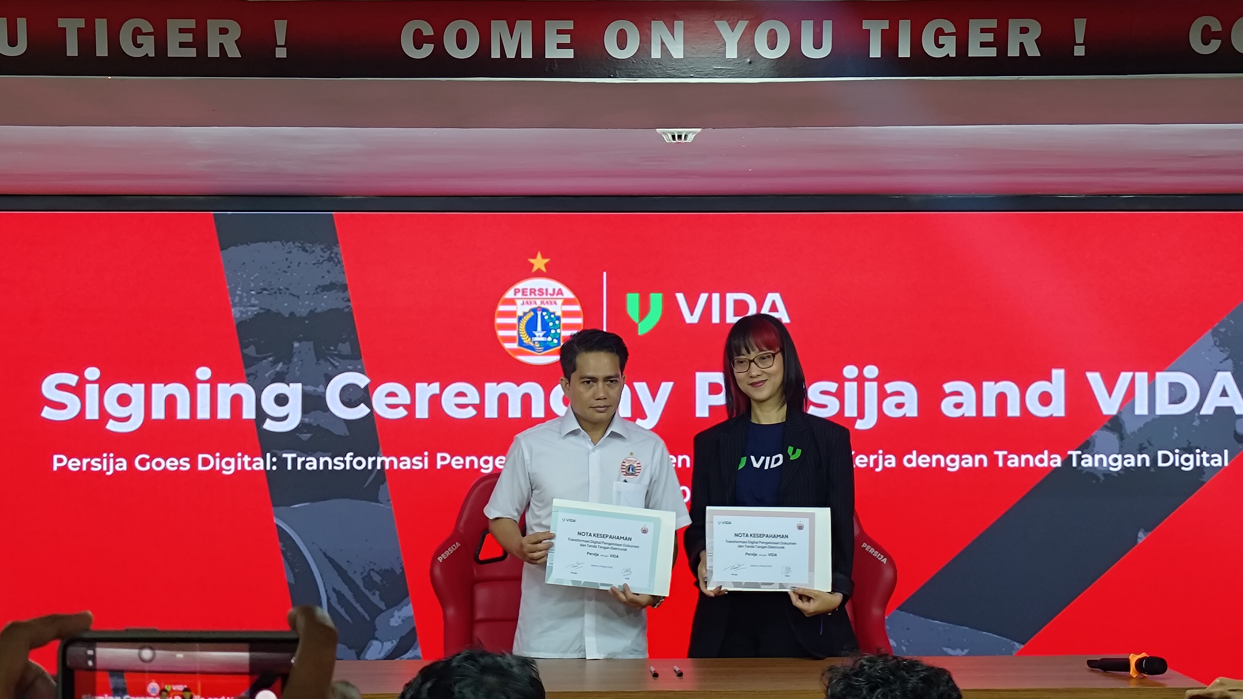 Pertama di Indonesia, Persija Gandeng VIDA Digitalkan Sistem Administrasi Klub