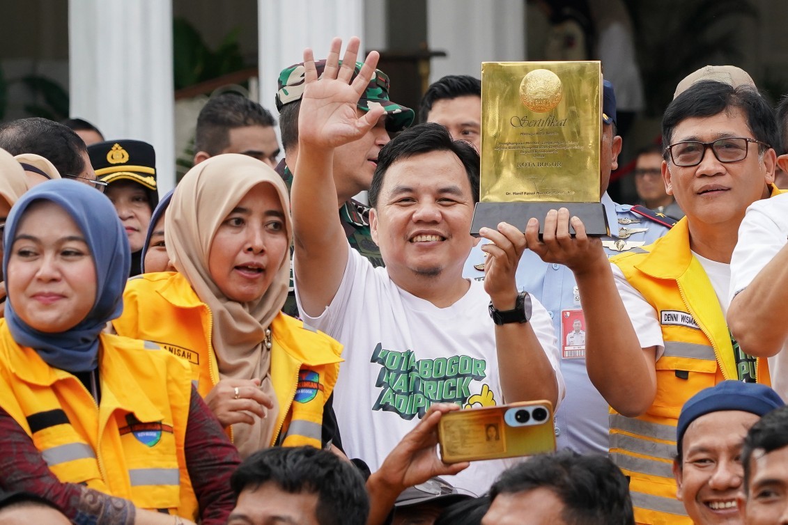 Kota Bogor Raih Sertifikat Menuju Kota Bersih 2026, Ketua DPRD Kota Bogor: Hasil Nyata Kolaborasi