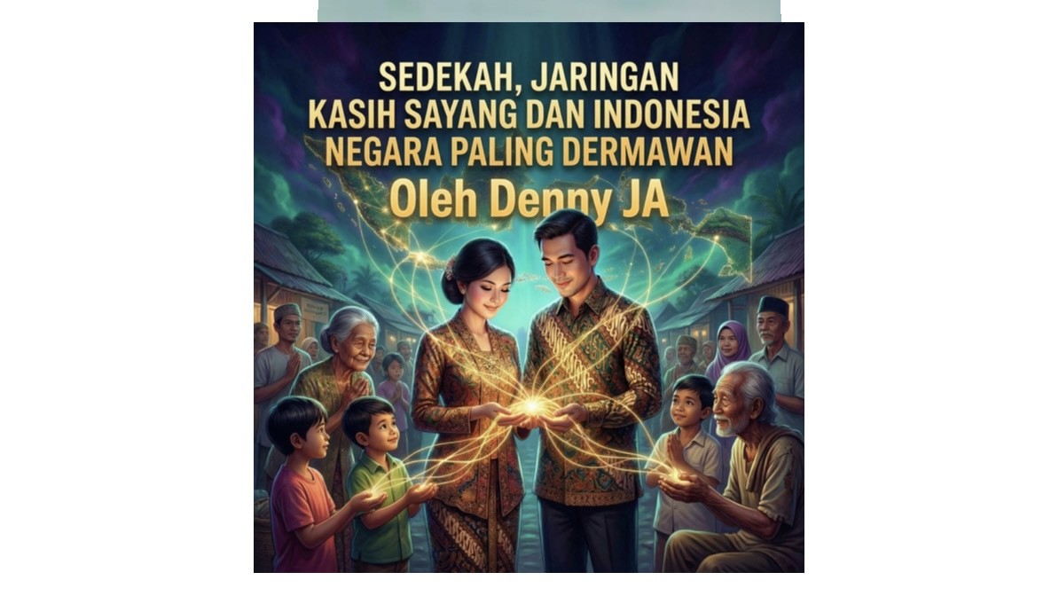 Sedekah, Jaringan Kasih Sayang dan Indonesia Negara Paling Dermawan