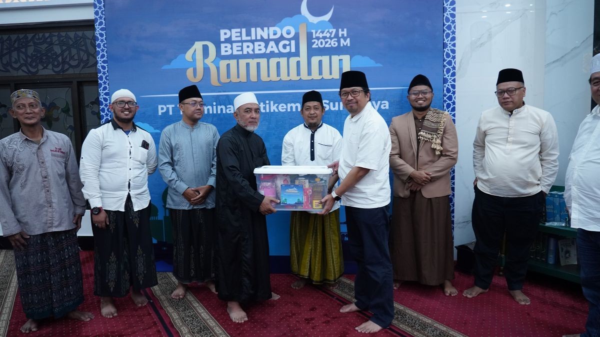 Perkuat Solidaritas, PT Terminal Petikemas Surabaya Rangkul Anak Yatim dan Mitra Kerja