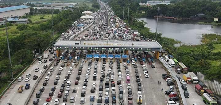 28.040 Kendaraan Tinggalkan Jakarta via Jalan Layang MBZ pada H-9 Lebaran 2026