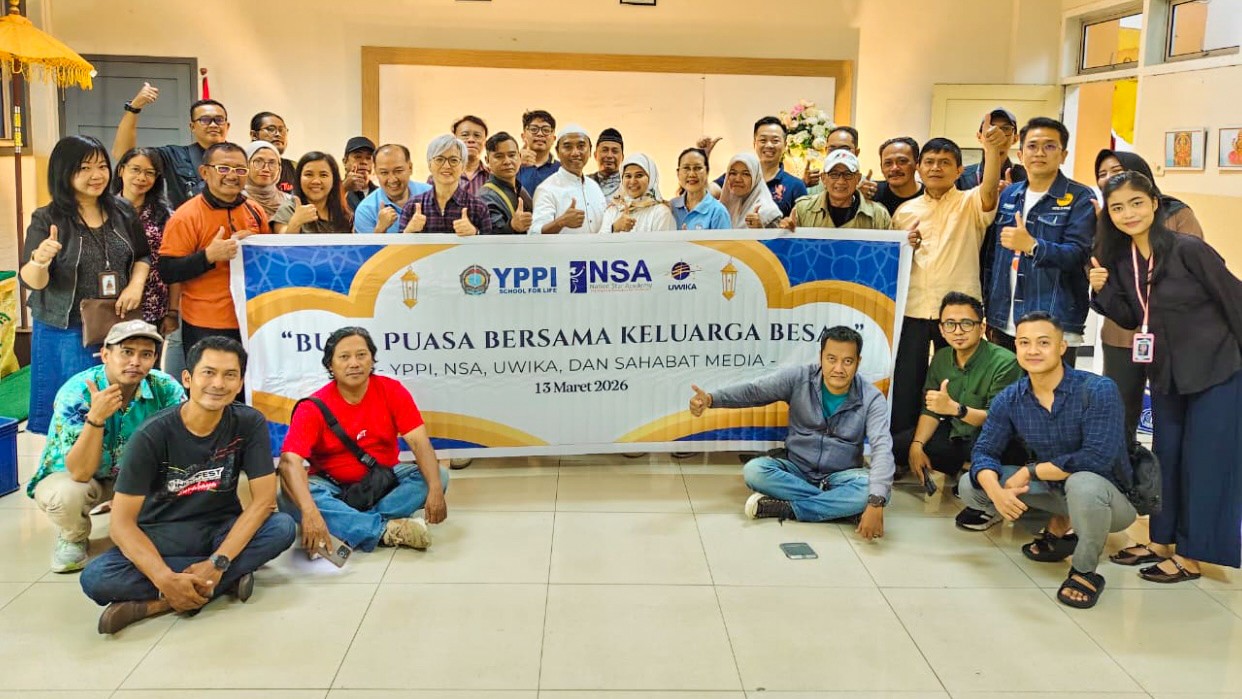 Jalin Ukhuwah & Menyemai Keberkahan, YPPI-NSA-UWIKA Maknai Ramadan dengan Sahabat Media