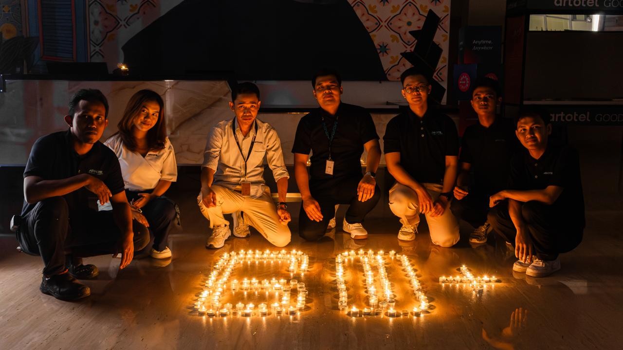 ARTOTEL Harmoni Jakarta Ikut Earth Hour 2026, Padamkan Lampu dan Aksi Peduli Lingkungan