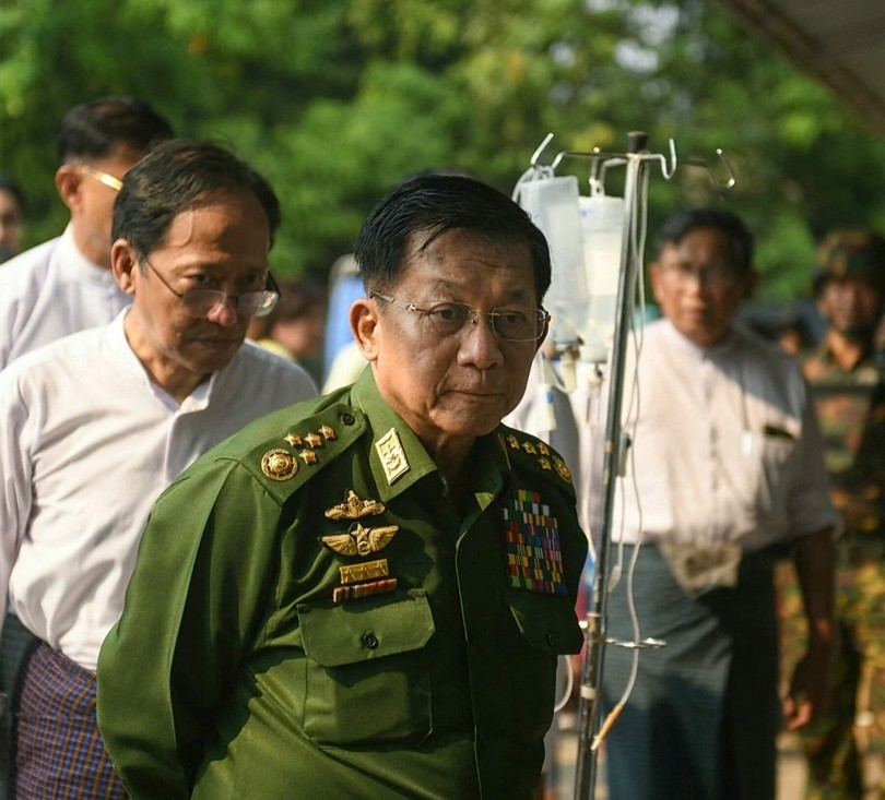 Pemimpin Junta Militer Min Aung Hlaing Terpilih Jadi Presiden Myanmar