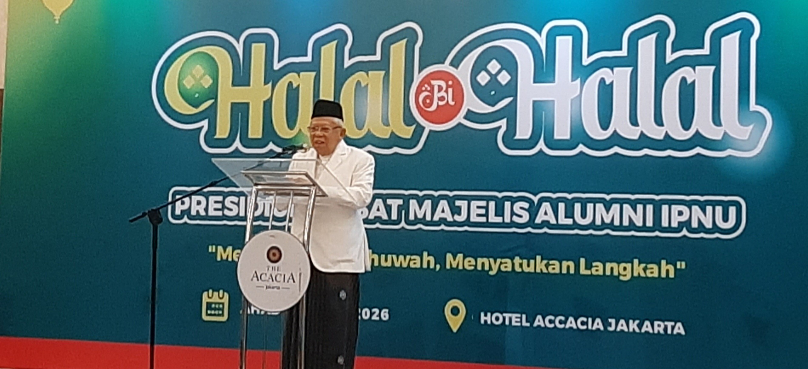 PP Majelis Alumni IPNU Gelar Halal bi Halal 2026, Ma'ruf Amin Tekankan Pentingnya Ukhuwah dan Peran Khalifah di Bumi