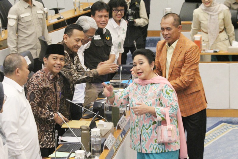 Rapat Kerja Menhut  Dengan Komisi IV DPR RI