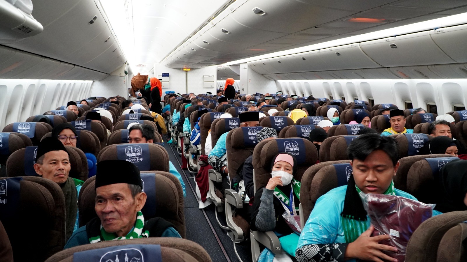 Terbangkan Jamaah Haji Kloter 1 Dari 6 Embarkasi, Garuda Indonesia Catatkan Tingkat Ketepatan Waktu 100%