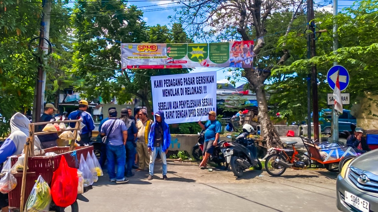 Nasib Relokasi Pedagang Pasar Gresikan, Berharap Pemerintah Siapkan Fasilitas yang Memadai