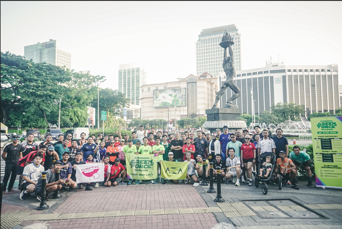 Persebaya Gaungkan Perdamaian Suporter Lewat Jersey Run di Jakarta