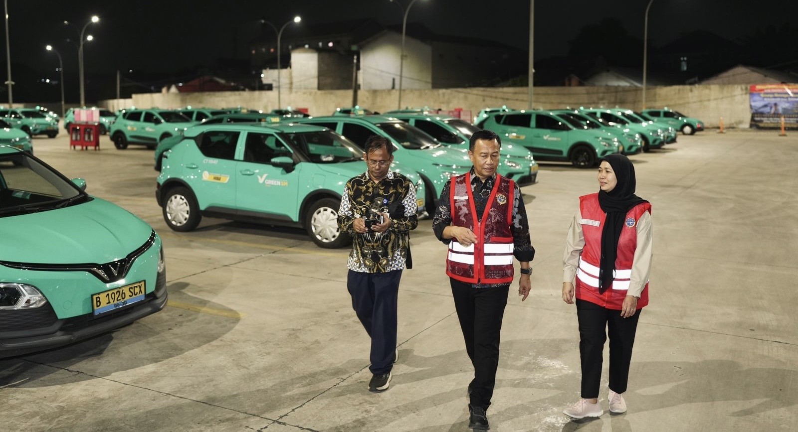Malam-malam, Kemenhub Sidak Pool Green SM Bekasi