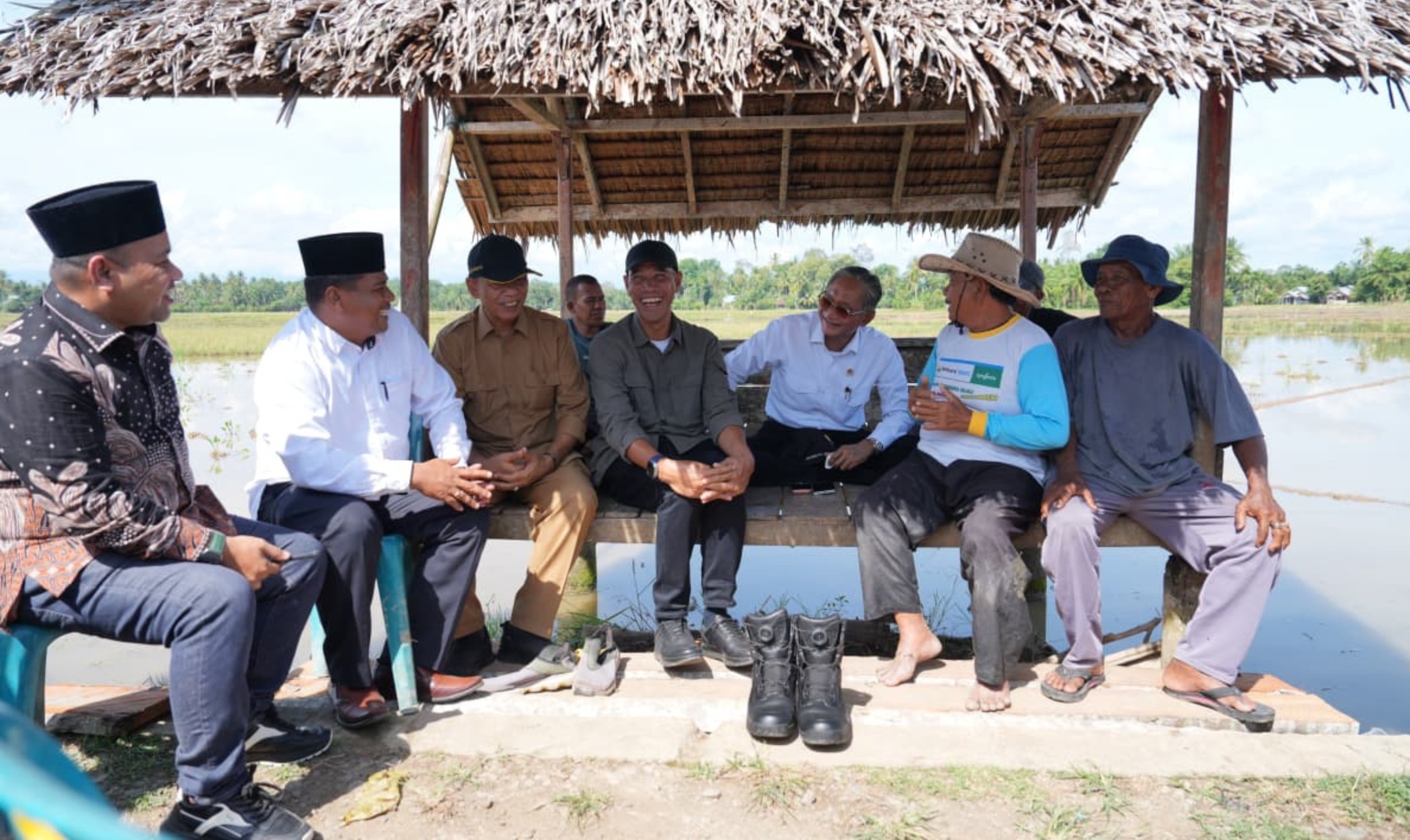Bendung Krueng Pase Kembali Berfungsi, Dukung Pemulihan Pertanian di Aceh