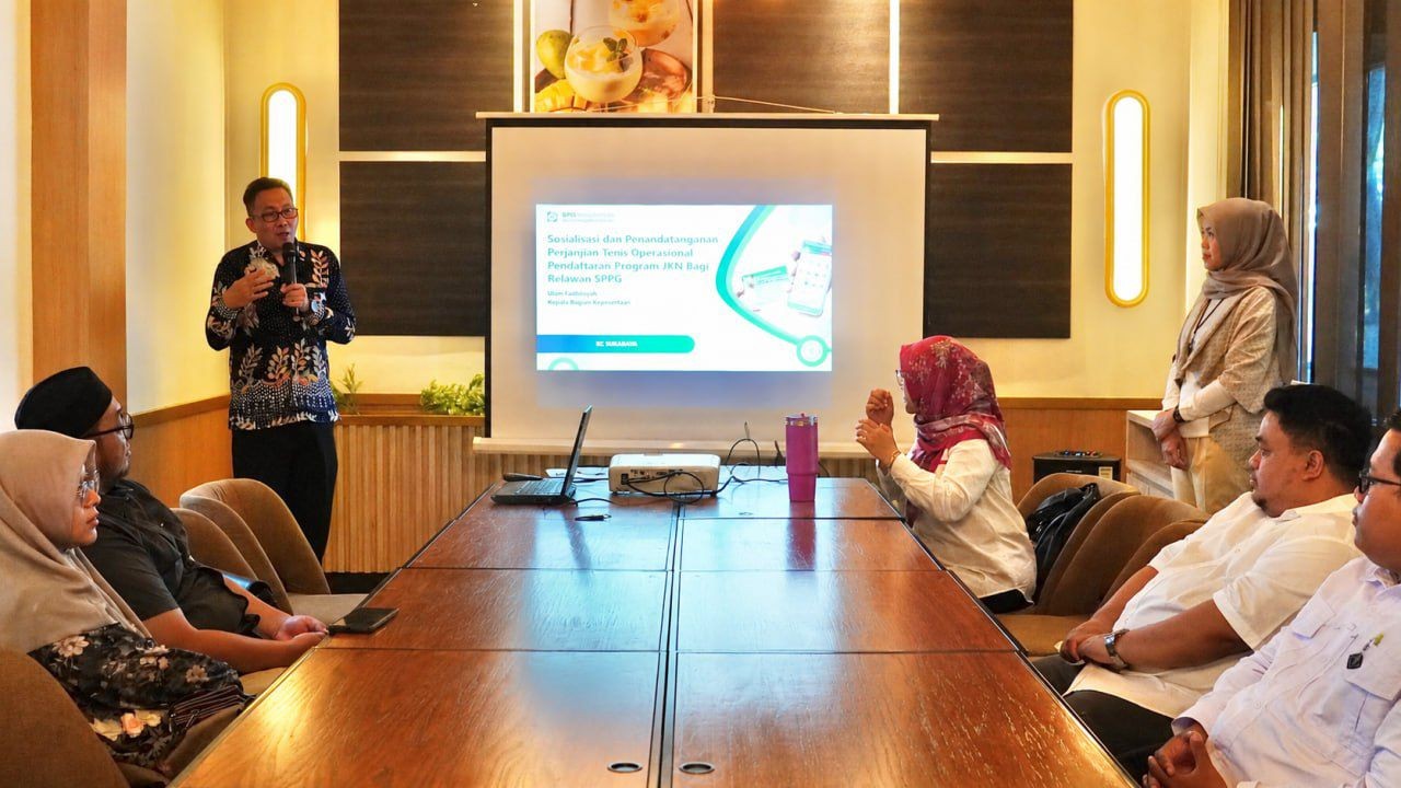Dukung Program MBG, BPJS Kesehatan Surabaya Pastikan Seluruh Relawan SPPG Tercover JKN