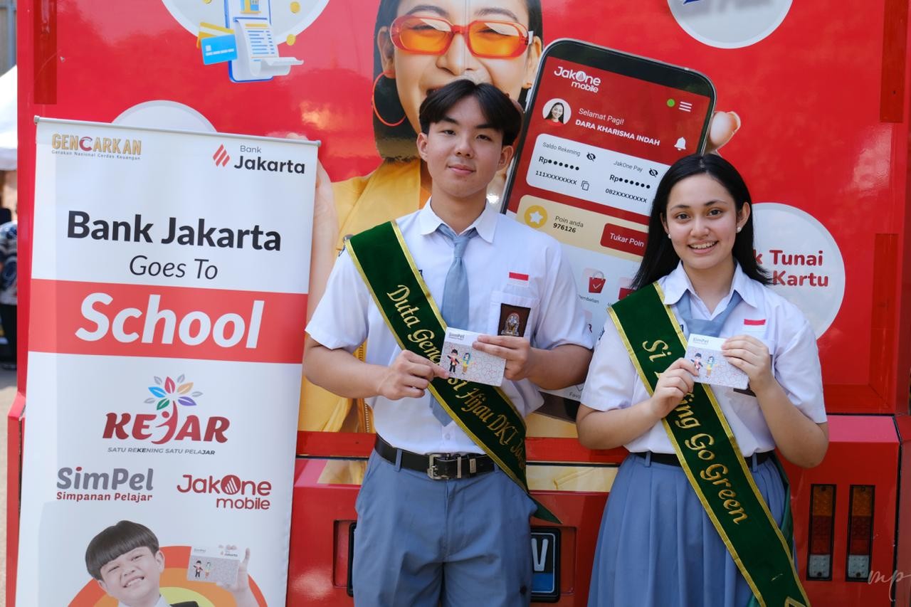 Para Siswa SMAN 28 Jakarta Beri Sambutan Positif Program KEJAR 2026 Bank Jakarta