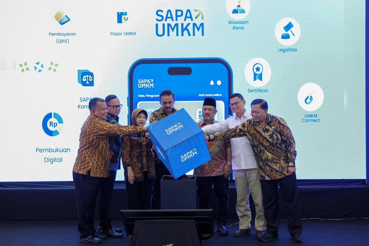 Luncurkan SAPA UMKM, Maman: Aplikasi Ini Jadi Pusat Segala Kebutuhan Pengusaha Mikro