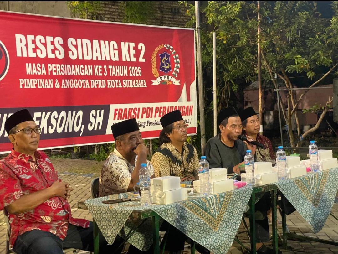 Reses DPRD Surabaya, Warga Sambat Soal Infrastruktur dan Nasib Pasar PPI