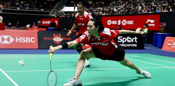 Rehan/Gloria Terhenti di Singapore Open 2026
