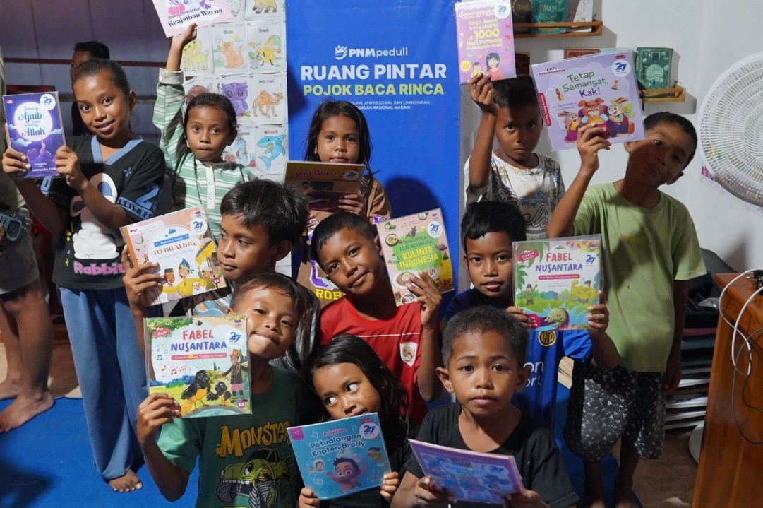PNM Nyalakan Mimpi Anak-Anak NTT dengan Inklusi dan Literasi