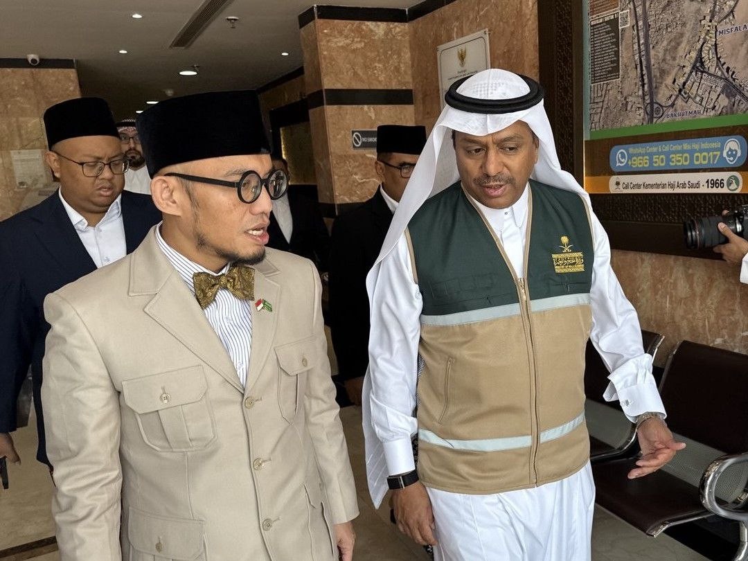 Bertemu Wamenhaj Saudi, Dahnil Bahas Skema Tanazul untuk Kurangi Kepadatan Mina