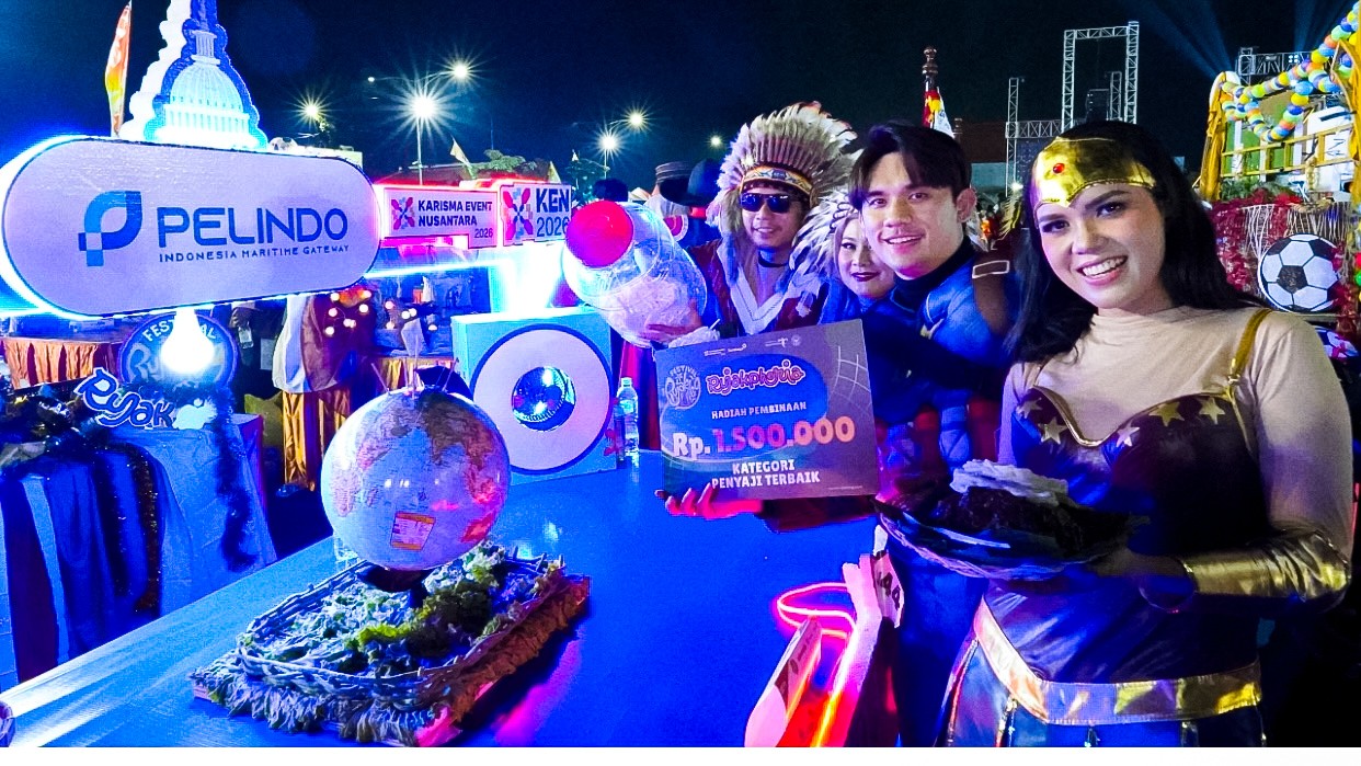 HJKS ke-733, Pelindo Sub Regional Jawa Raih Hat-trick Penyaji Terbaik Festival Rujak Uleg 2026
