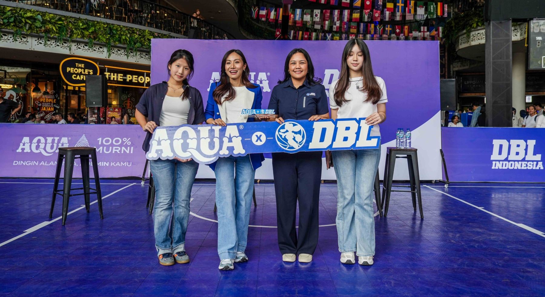 AQUA Resmi Jadi Hydration Partner DBL Indonesia Musim 2026-2027