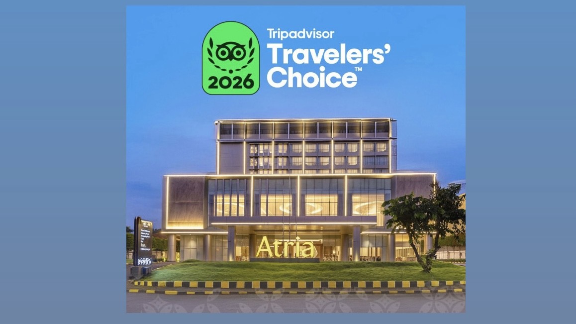 Atria Hotel Malang Raih Tripadvisor Travelers' Choice Award 2026