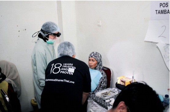 Damessa Gelar Aksi Sosial 18 Tahun Pelayanan Perawatan Gigi