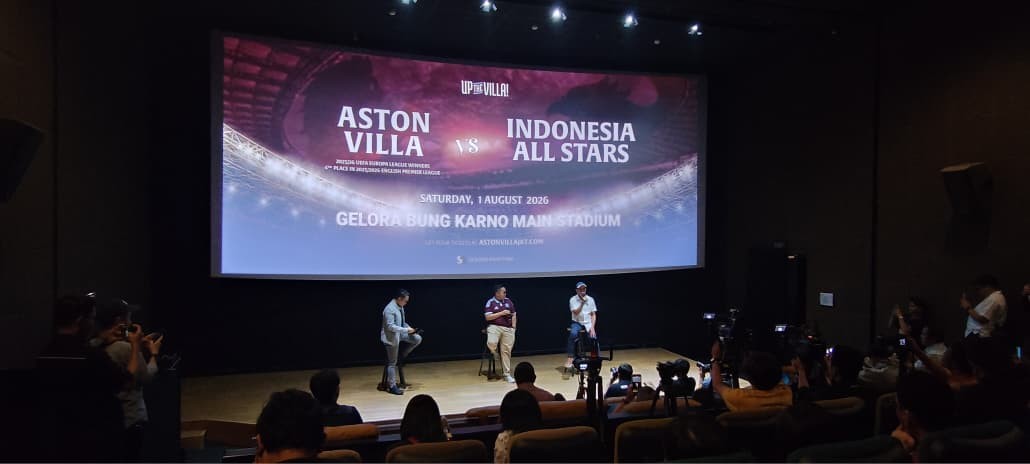 Aston Villa Gelar Tur Pramusim di Jakarta, Pastikan Hadirkan Bintang Piala Dunia 2026