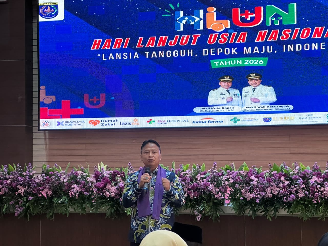 Walkot Supian Suri Puji Dedikasi Lansia, Janji Perkuat Perhatian dan Kesejahteraan