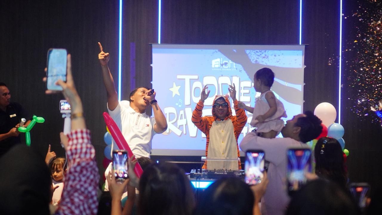 Aloft Surabaya Pakuwon City Hadirkan Toddler Rave Party Pertama di Surabaya