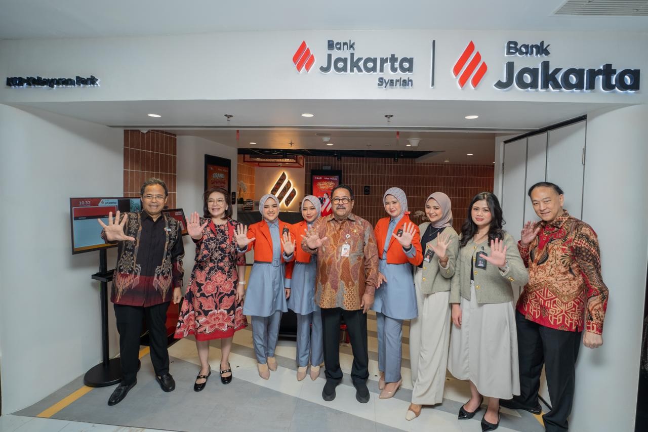 Bank Jakarta Resmikan New Look Branch KCP Kebayoran Park, Usung Konsep Layanan Perbankan Modern
