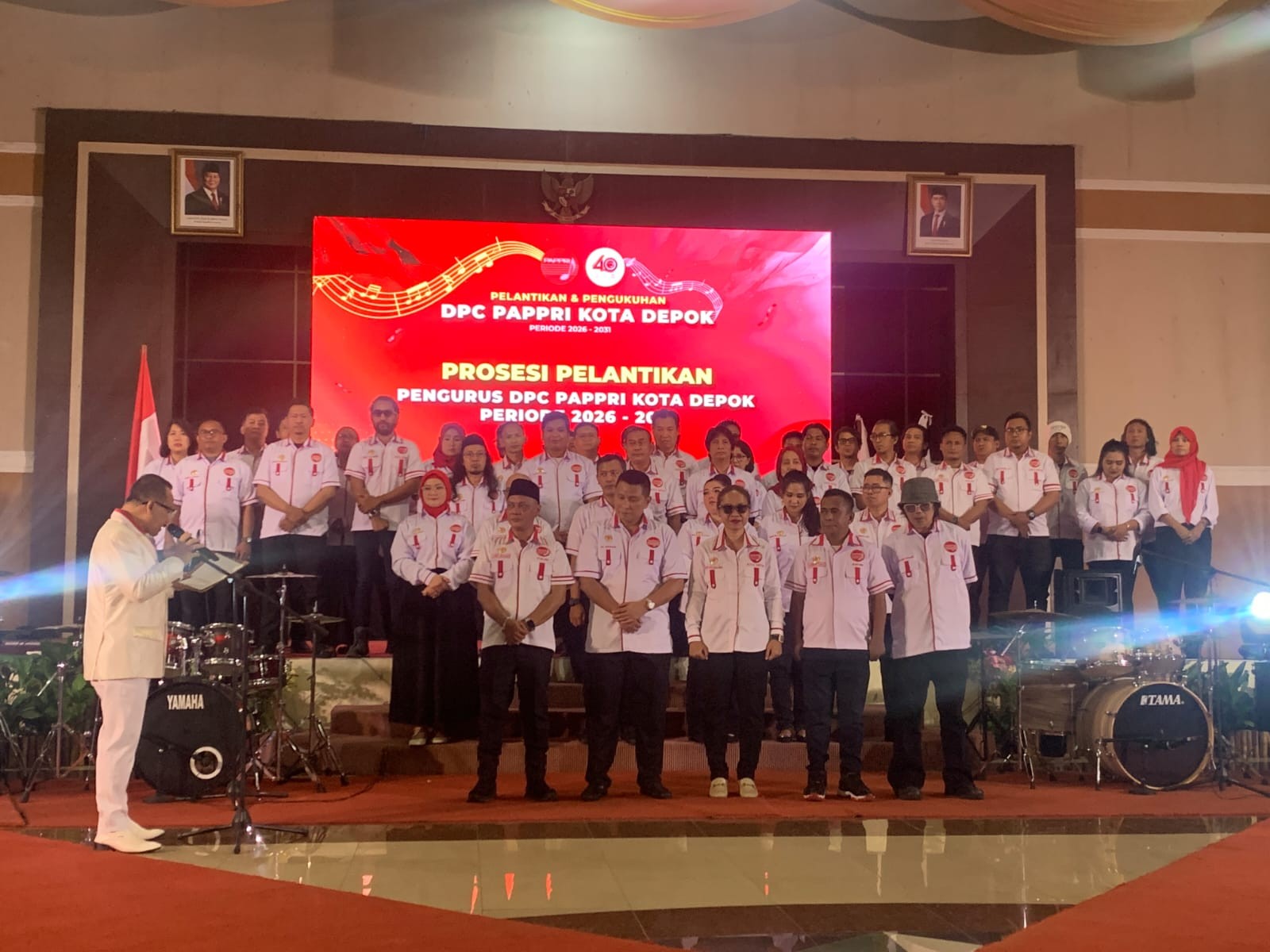 Qori Hatmalina Resmi Nahkodai PAPPRI Depok, Siap Bangun Ekosistem Musik Lebih Kuat