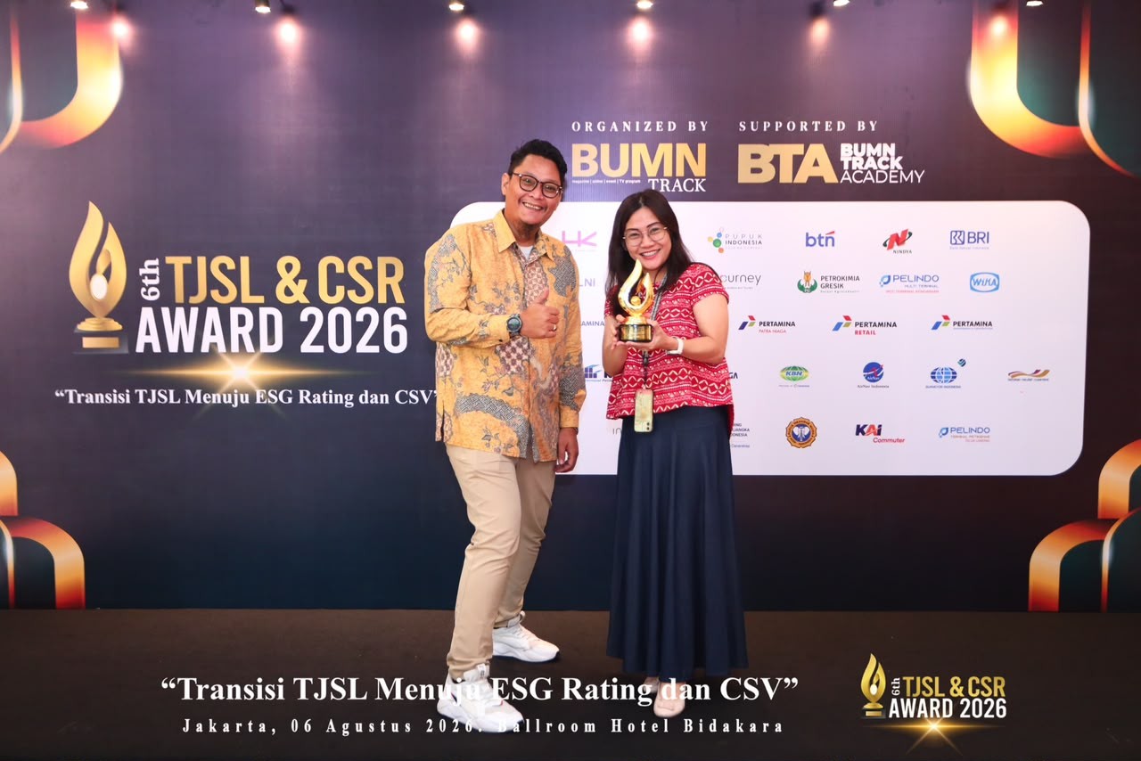 Berdayakan Nelayan Pesisir, PT Terminal Teluk Lamong Raih Penghargaan Gold TJSL & CSR Award 2026