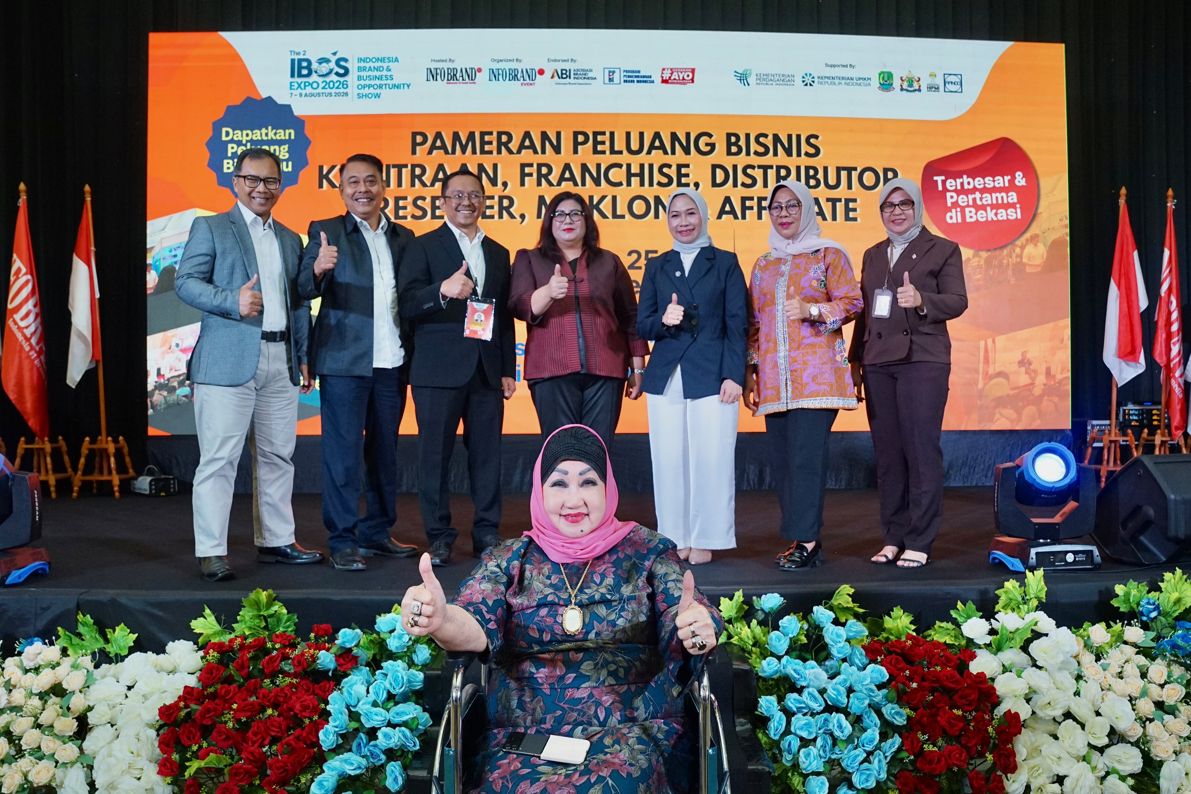 Dorong Pertumbuhan Wirausaha Nasional, The 2nd IBOS EXPO 2026 Resmi Dibuka