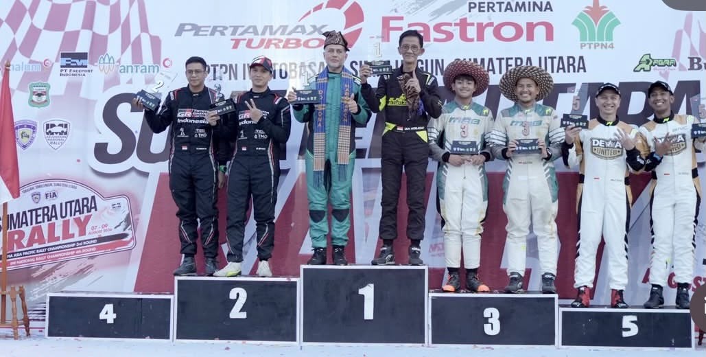 Legislator Musa Rajekshah Juara 1 FIA APRC 2026 di Sumatera Utara