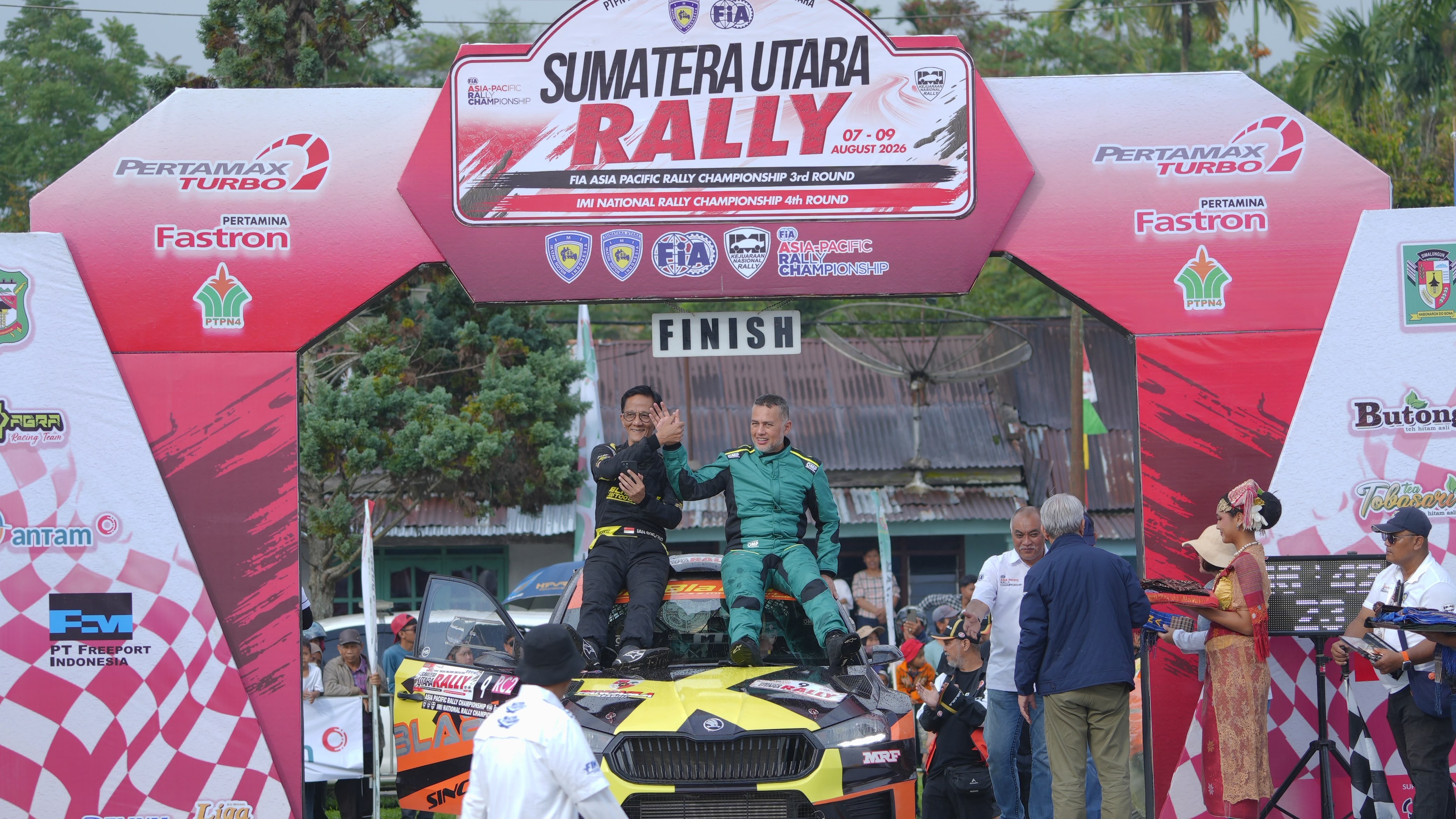 Ijeck Raih Juara Sumatera Utara Rally 2026, Tampil Konsisten di 12 SS