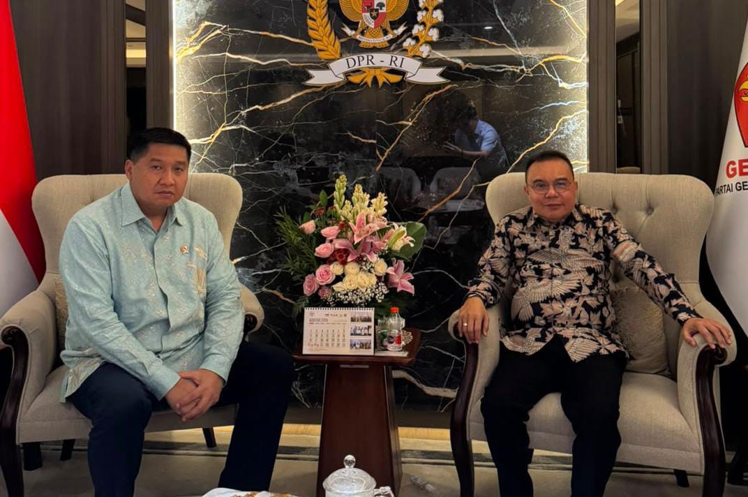 Temui Dasco, Maruarar Sirait Bahas KUR Perumahan hingga Rumah Subsidi