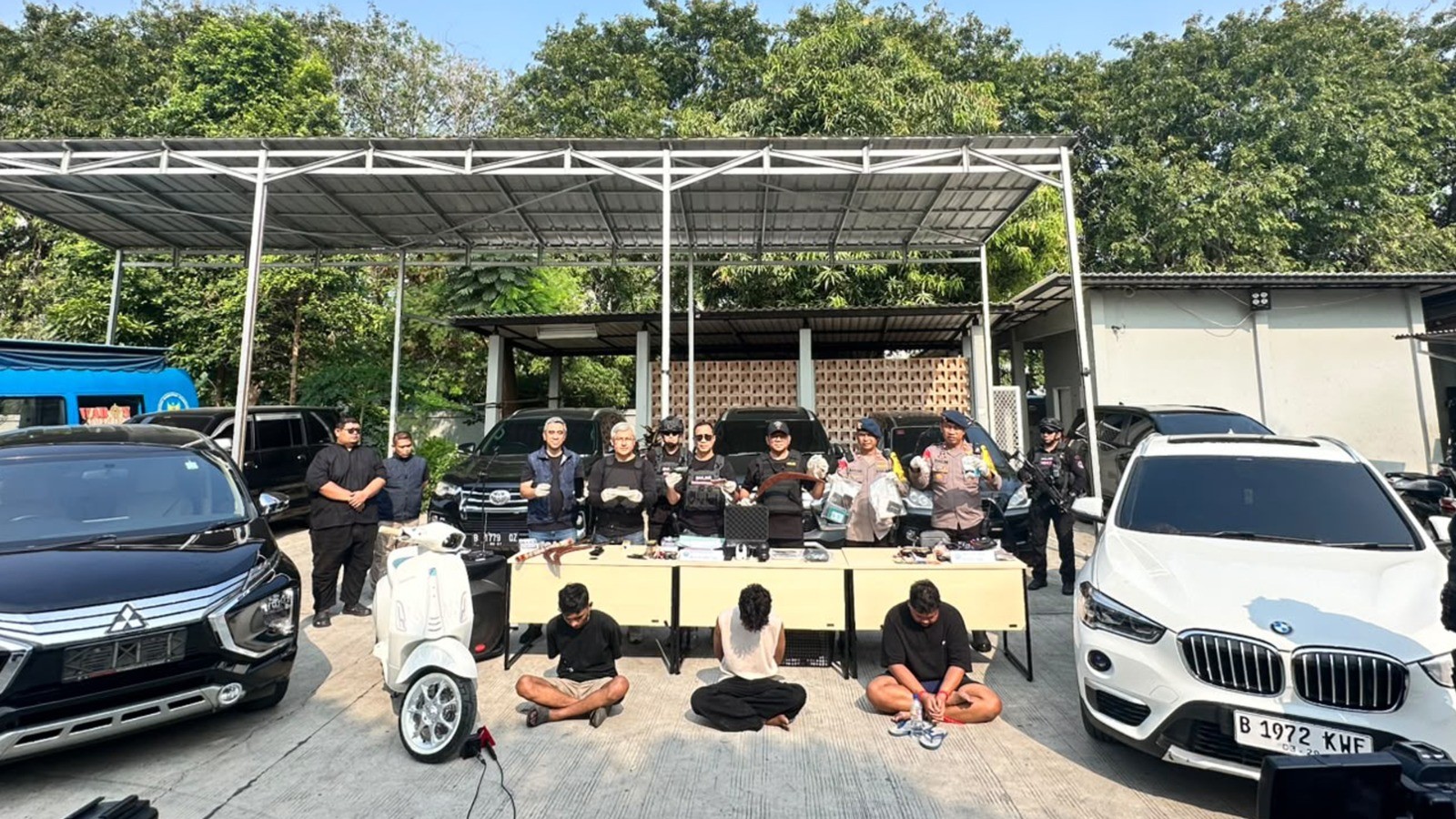 Tim Gabungan BNN dan Polda Metro Jaya Tangkap Bos Narkoba Kampung Bahari Tanjung Priok