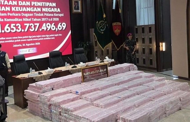Kasus Ekspor Nikel, Kejagung Sita Uang Rp401 Miliar dari PT CNI