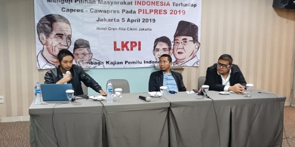 Survei LKPI, Prabowo-Sandi Diprediksi Menang dengan Elektabilitas 58,1 persen