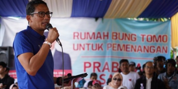 Seperti Kata Bung Tomo, Sandiaga: Kita Juga tak Ingin Dijajah Kembali