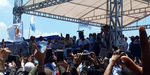 Prabowo: 17 April Kita Lebaran di TPS