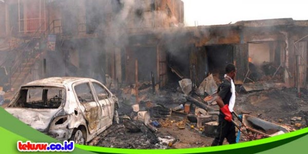 Pengeboman Bunuh Diri Di Masjid Nigeria Tewaskan 50 Orang