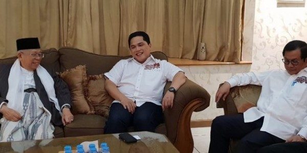 Dapuk Erick Thohir Jadi Ketua Timses, Jokowi: Setiap yang Dipimpinnya Selalu Sukses