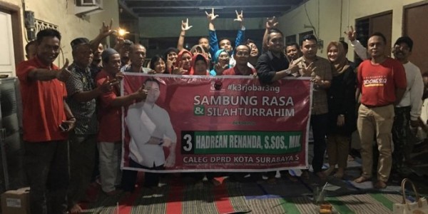 Hadrean Renanda dan Fuad Bernardi Datangi Warga Beringin Jaring Aspirasi Rakyat