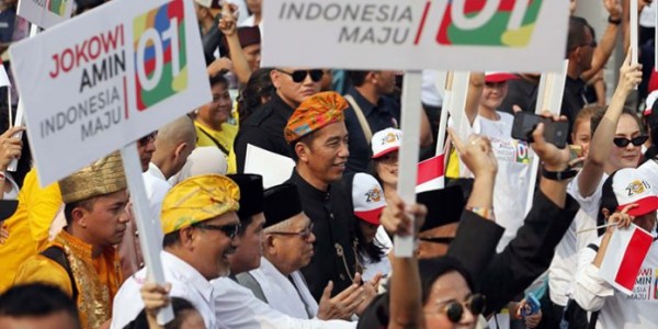 Viral Video Bahasa Mandarin Ajak Milih Jokowi-Ma’ruf