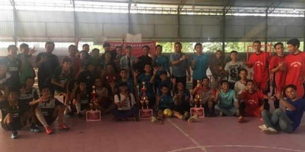 Tingkatkan Rasa Persaudaraan, Hadrean Gelar Futsal Turnamen Anak Muda Surabaya