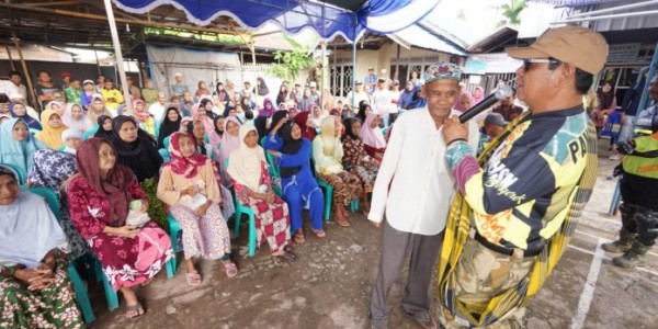 Turdes Paman Birin Disambut Antusias Rakyat.
